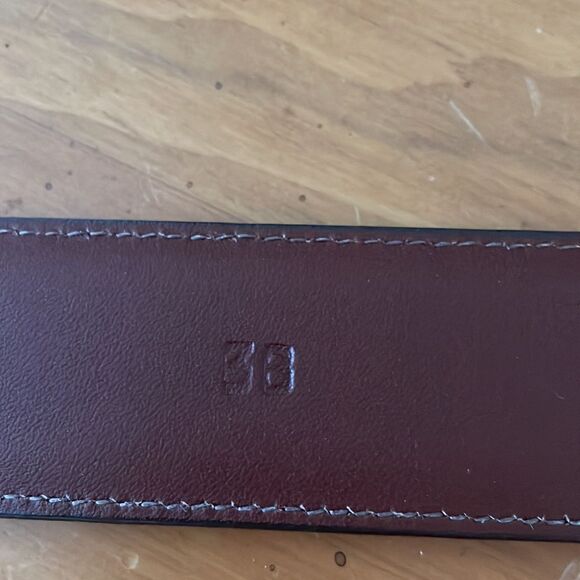 Torino Leather Co. Brown Leather Belt - Picture 4 of 7